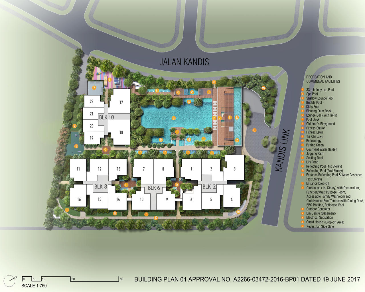 PropNex Local Projects - Kandis Residence Site Map (Dynamic Force Group)