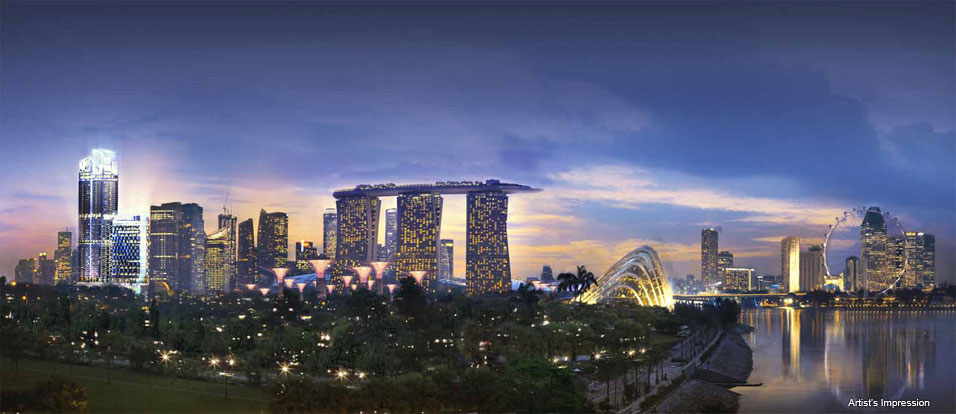 PropNex Local Projects - V On Shenton - Night Far View (Dynamic Force Group)