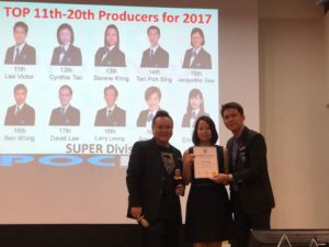 Dynamic Force Group - 13th Top Producer 2017 - Serene Khng