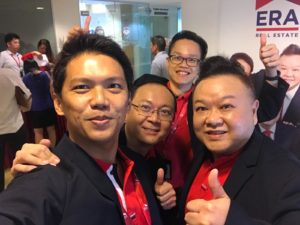 4 Founders of Dynamic Force Group (DFG) at Collection of ERA ID Tag