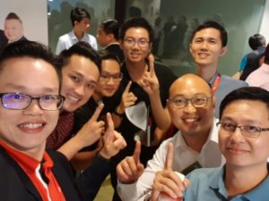 Edmund and team - Dynamic Force Group (DFG) at Collection of ERA ID Tag