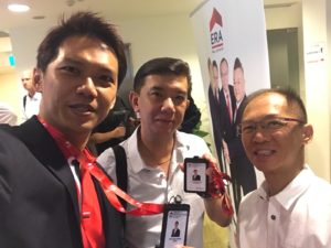 Nick Stewart and Patrick - Dynamic Force Group (DFG) at Collection of ERA ID Tag