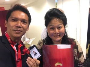Nick and Erene - Dynamic Force Group (DFG) at Collection of ERA ID Tag