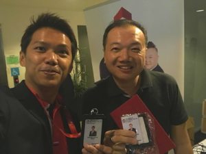 Nick and Eric - Dynamic Force Group (DFG) at Collection of ERA ID Tag