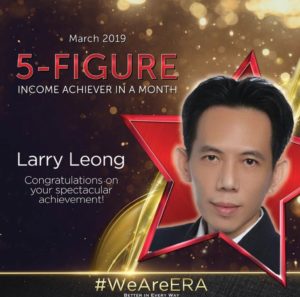 ERA Division Meeting April - Dynamic Force Group (DFG) - Larry Leong 5 Figure Achiever