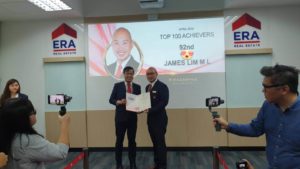 Dynamic Force Group - ERA DFG 2019 April Top Achiever - James Lim