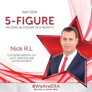 Dynamic Force Group - ERA DFG 2019 April Top Achiever - Nick