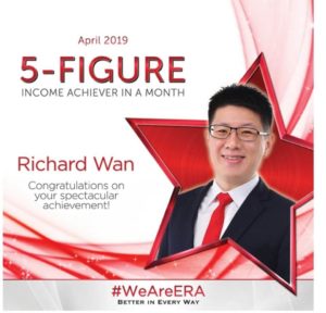 Dynamic Force Group - ERA DFG 2019 April Top Achiever - Richards