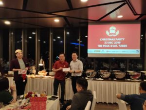 DFG Christmas and Year End Retreat - Lucky Draw winner 02 (Dynamic Force Group)