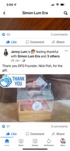 Jenny Lum to Nick Poh - Dynamic Force Group CNY Appreciation 2022 from Facebook