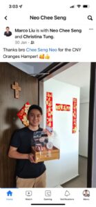 Marco Liu to Neo Chee Seng - Dynamic Force Group CNY Appreciation 2022 from Facebook